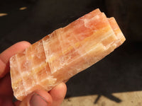 Natural New Sunset Orange Calcite Specimens  x 12 From Spitzkop, Namibia - Toprock Gemstones and Minerals 