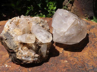 Natural Mixed Selection Of Brandberg Quartz Specimens  x 6 From Namibia - TopRock