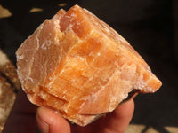Natural New Sunset Orange Calcite Specimens  x 12 From Spitzkop, Namibia - Toprock Gemstones and Minerals 
