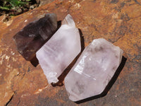 Natural Mixed Selection Of Brandberg Quartz Specimens  x 6 From Namibia - TopRock