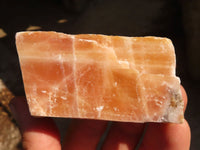 Natural New Sunset Orange Calcite Specimens  x 12 From Spitzkop, Namibia - Toprock Gemstones and Minerals 