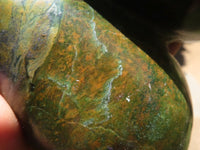 Polished Green Verdite Twin Hippo Carvings  x 2 From Zimbabwe - TopRock