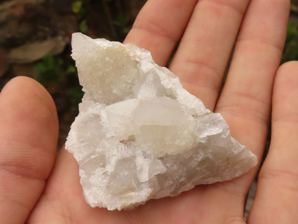 Natural Small White Spirit Quartz Specimens  x 35 From Boekenhouthoek, South Africa - Toprock Gemstones and Minerals 