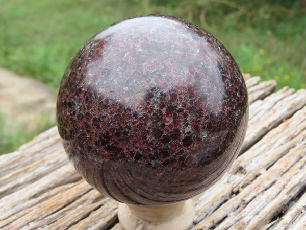 Polished Garnet Sphere x 1 From Madagascar - TopRock