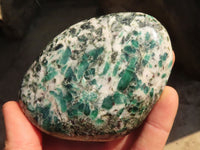 Polished Emerald Mica In Matrix Free Forms x 3 From Mutoko, Zimbabwe - Toprock Gemstones and Minerals 
