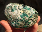 Polished Emerald Mica In Matrix Free Forms x 3 From Mutoko, Zimbabwe - Toprock Gemstones and Minerals 