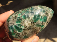 Polished Emerald Mica In Matrix Free Forms x 3 From Mutoko, Zimbabwe - Toprock Gemstones and Minerals 