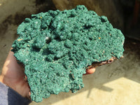 Natural Extra Large Crystalline Malachite Specimen x 1 From Congo - Toprock Gemstones and Minerals 
