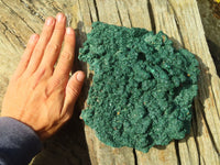 Natural Extra Large Crystalline Malachite Specimen x 1 From Congo - Toprock Gemstones and Minerals 
