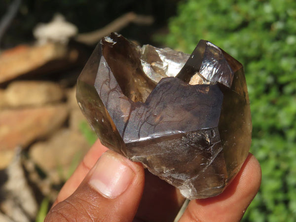 Natural Brandberg Amethyst Quartz Crystals  x 6 From Namibia