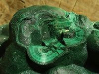 Natural Crystalline Botryoidal Malachite Specimen x 1 From Congo - Toprock Gemstones and Minerals 