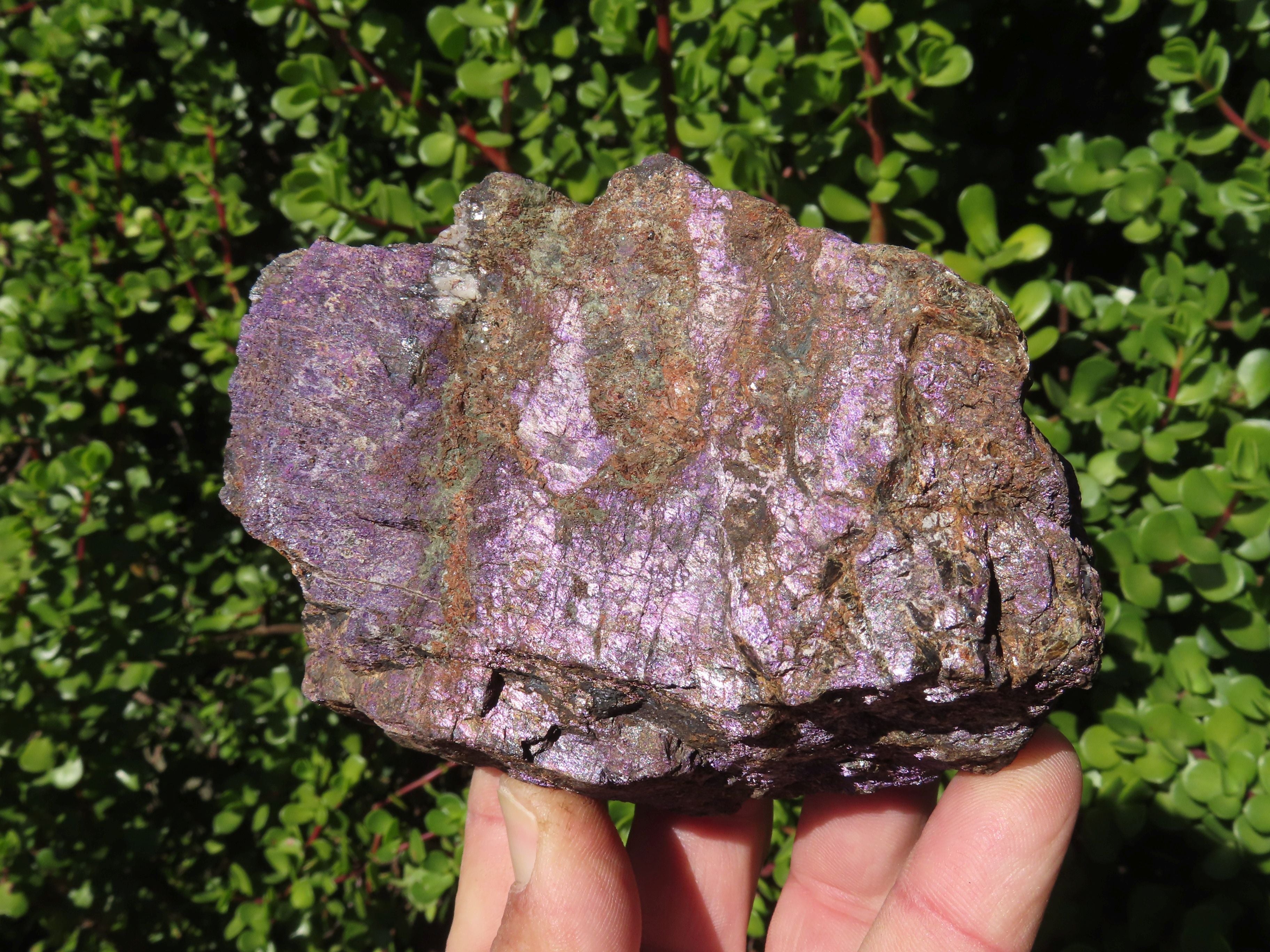 Natural Rough Purpurite Specimens x 2 From Erongo, Namibia - TopRock