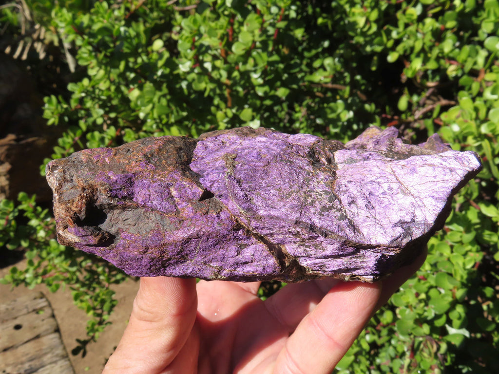 Natural Rough Purpurite Specimens x 2 From Erongo, Namibia - TopRock