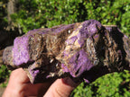 Natural Rough Purpurite Specimens x 2 From Erongo, Namibia - TopRock