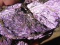 Natural Rough Purpurite Specimens x 2 From Erongo, Namibia - TopRock