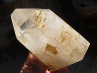 Polished Window Quartz Points x 3 From Madagascar - Toprock Gemstones and Minerals 
