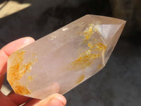 Polished Window Quartz Points x 3 From Madagascar - Toprock Gemstones and Minerals 