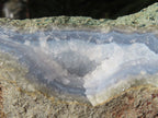 Natural Extra Large Blue Lace Agate Specimen  x 1 From Nsanje, Malawi - Toprock Gemstones and Minerals 