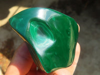 Polished Malachite Free Forms x 6 From Congo - Toprock Gemstones and Minerals 