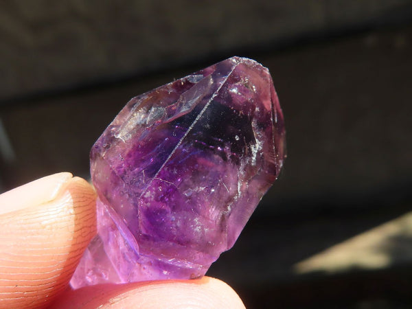 Natural Small Smokey Amethyst Crystals  x 35 From Chiredzi, Zimbabwe - Toprock Gemstones and Minerals 