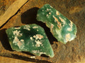 Polished On One Side Emerald Mtorolite Plates x 12 From Mutorashanga, Zimbabwe - Toprock Gemstones and Minerals 