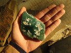 Polished On One Side Emerald Mtorolite Plates x 12 From Mutorashanga, Zimbabwe - Toprock Gemstones and Minerals 