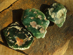 Polished On One Side Emerald Mtorolite Plates x 12 From Mutorashanga, Zimbabwe - Toprock Gemstones and Minerals 