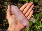 Polished Double Terminated Rose Quartz Point & Pyramid x 2 From Antsirabe, Madagascar - Toprock Gemstones and Minerals 