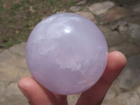 Polished Gemmy Pink Rose Quartz Spheres  x 3 From Madagascar - TopRock