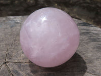 Polished Gemmy Pink Rose Quartz Spheres  x 3 From Madagascar - TopRock