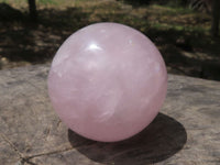 Polished Gemmy Pink Rose Quartz Spheres  x 3 From Madagascar - TopRock