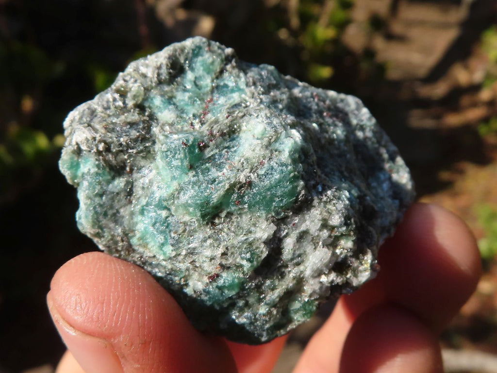 Natural Rare Emerald Mica In Matrix Cobbed Specimens x 35 From Mutoko, Zimbabwe - Toprock Gemstones and Minerals 
