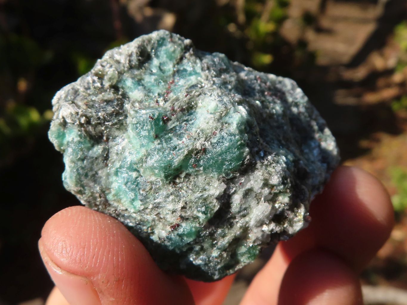 Natural Rare Emerald Mica In Matrix Cobbed Specimens x 35 From Mutoko, Zimbabwe - Toprock Gemstones and Minerals 