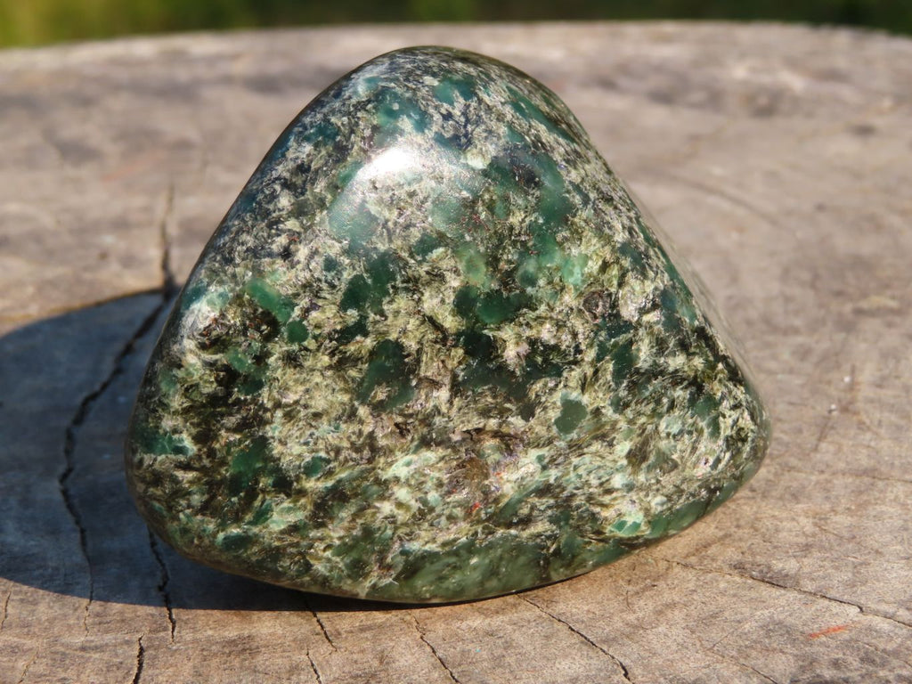 Polished Emeralds In Matrix Free Form x 1 From Zimbabwe - TopRock