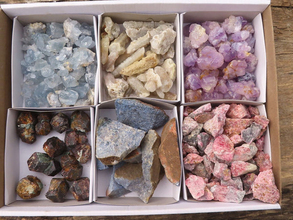 Natural Mixed Selection Of Rough Specimens  x 227 From Southern Africa