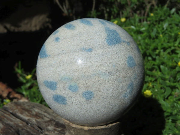 Polished Blue Spotted Spinel Spheres x 4 From Madagascar - TopRock