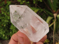 Polished Semi Optic Quartz Crystal Points x 12 From Madagascar - TopRock