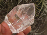 Polished Semi Optic Quartz Crystal Points x 12 From Madagascar - TopRock