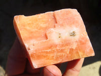 Natural New Sunset Orange Calcite Specimens  x 24 From Spitzkop, Namibia - Toprock Gemstones and Minerals 