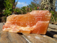 Natural New Sunset Orange Calcite Specimens  x 24 From Spitzkop, Namibia - Toprock Gemstones and Minerals 
