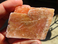 Natural New Sunset Orange Calcite Specimens  x 24 From Spitzkop, Namibia - Toprock Gemstones and Minerals 