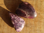 Polished Purple Lepidolite Free Forms  x 6 From Zimbabwe - Toprock Gemstones and Minerals 