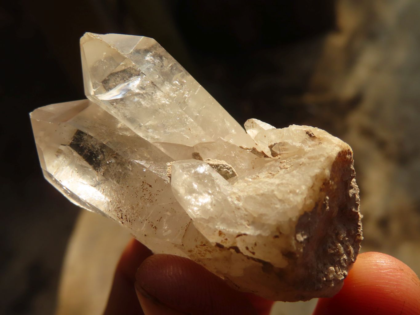 Natural Mixed Quartz Clusters  x 35 From Southern Africa - Toprock Gemstones and Minerals 