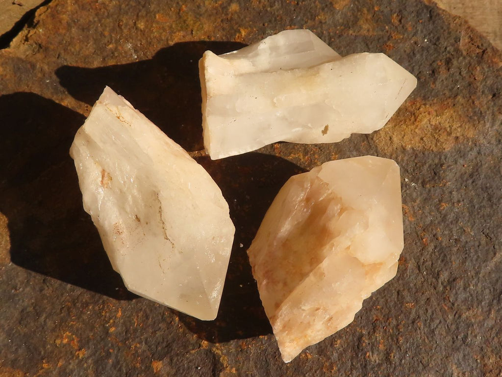 Natural Single Pineapple Candle Quartz Crystals  x 31 From Madagascar - Toprock Gemstones and Minerals 