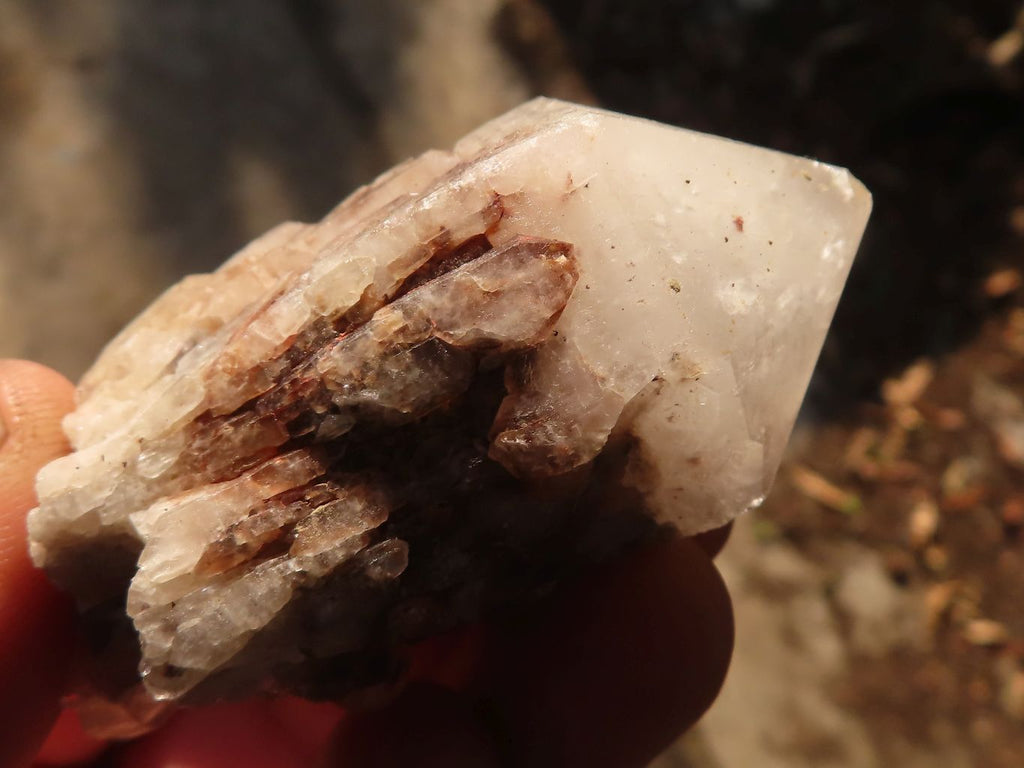 Natural Single Pineapple Candle Quartz Crystals  x 31 From Madagascar - Toprock Gemstones and Minerals 