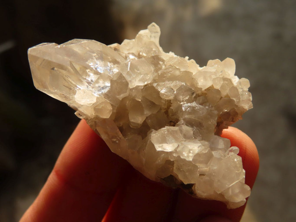 Natural Mixed Quartz Clusters  x 35 From Southern Africa - Toprock Gemstones and Minerals 