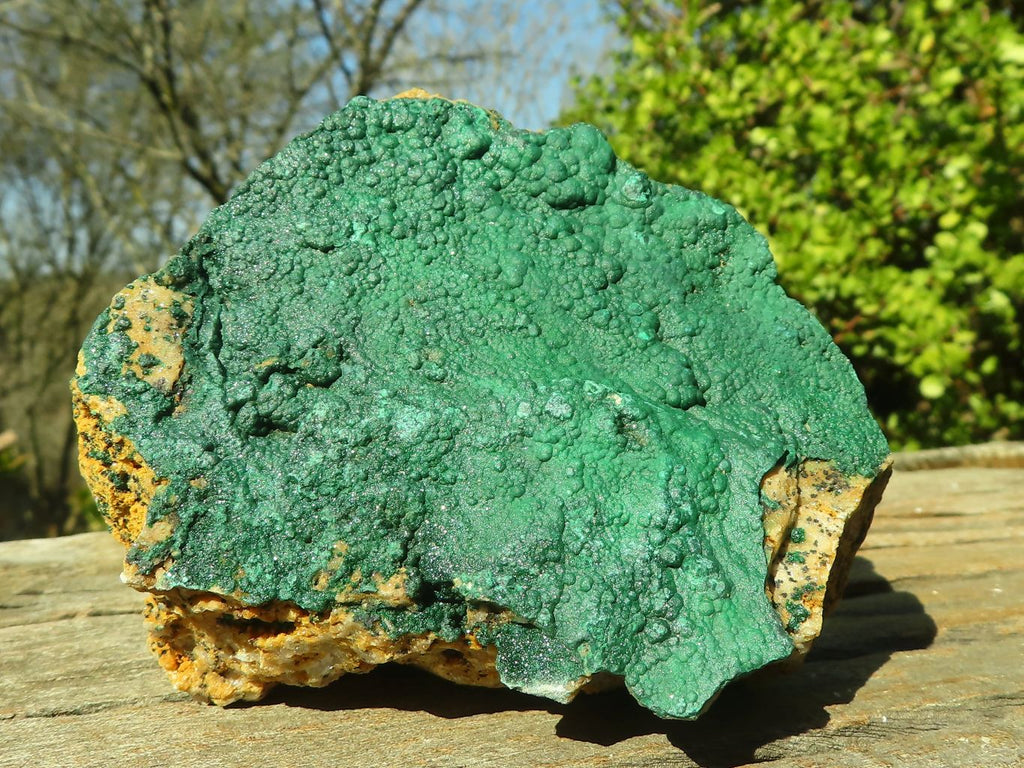 Natural Micro Botryoidal Crystalline Malachite Specimens  x 3 From Congo - Toprock Gemstones and Minerals 