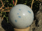 Polished Blue Spotted Spinel Spheres x 6 From Madagascar - TopRock
