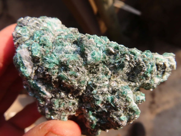Natural Rare Emerald Mica In Matrix Cobbed Specimens x 6 From Mutoko, Zimbabwe - Toprock Gemstones and Minerals 