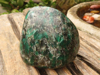 Polished Emerald In Matrix Free Forms  x 6 From Sandawana, Zimbabwe - Toprock Gemstones and Minerals 